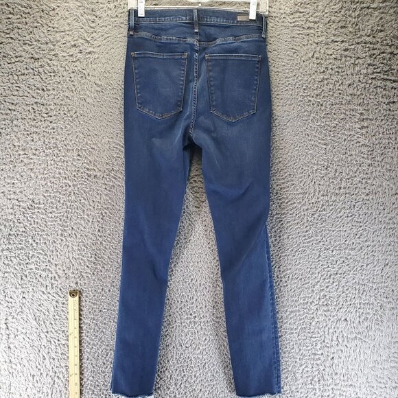 Abercrombie & Fitch Jeans Womens Size 6R Blue Ultra High Rise Super Skinny Denim - Picture 11 of 12